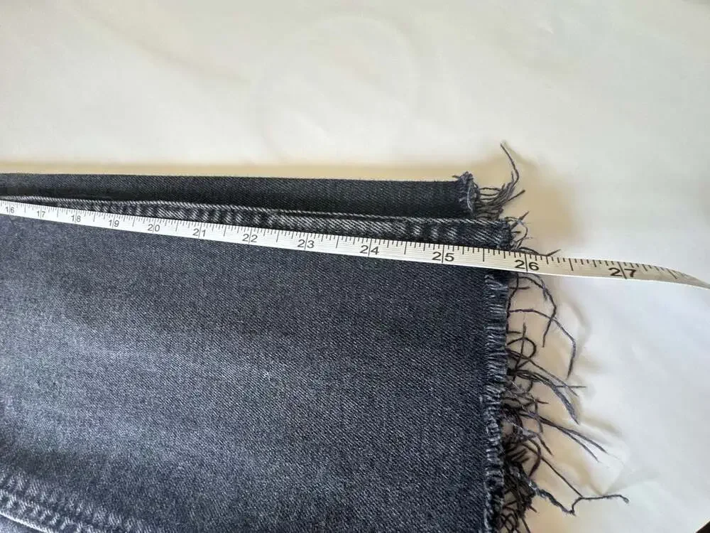 Gap Vintage Slim High Rise Black Denim Jeans